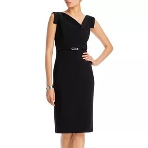 Black Halo Jackie Sheath Dress in Black